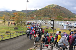 イベント写真:七ヶ宿湖一周ウォーキング